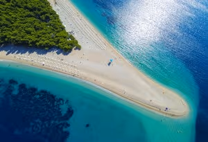 Kroatische Adriatische Zee
